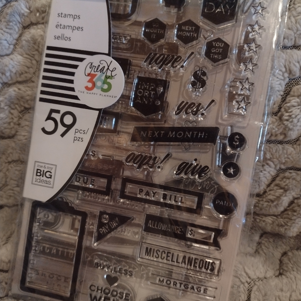 Clear Stamps by The happy Planner